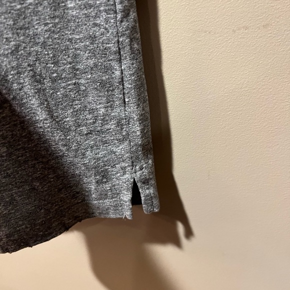 Current/Elliott Heather Grey On/Off Shoulder Mini Dress, super soft - Picture 7 of 10